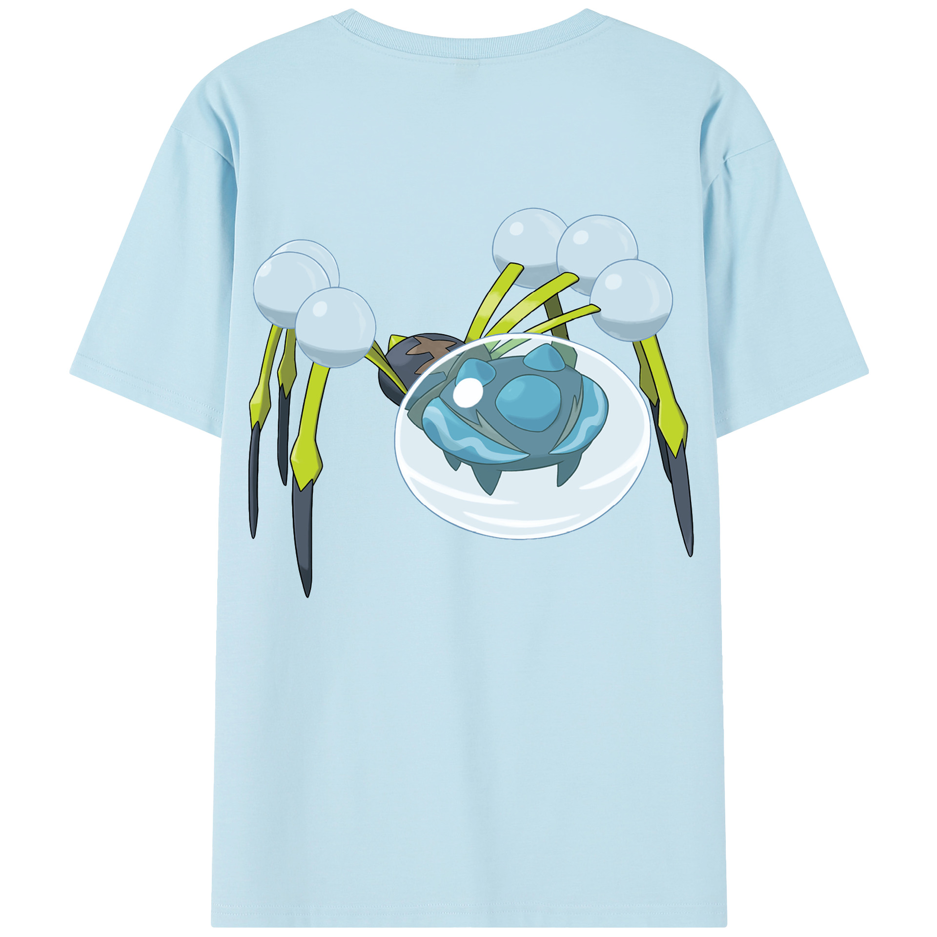 （画像用） ポケットモンスター Pokémon 綿100％半袖Tシャツ（背面プリント）